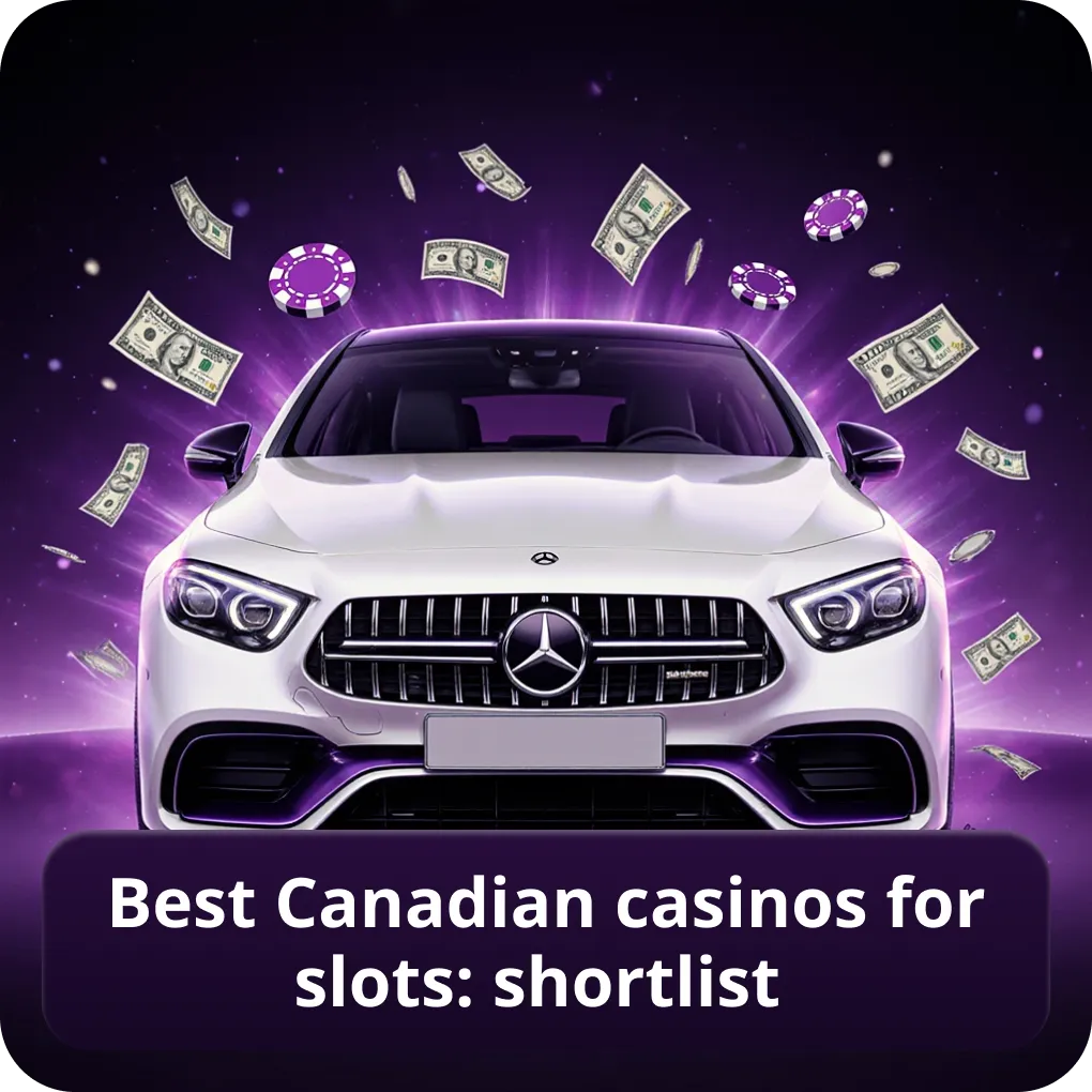 Best online slots casinos in Canada shortlist current overview Best Canadian casinos for slots: shortlist