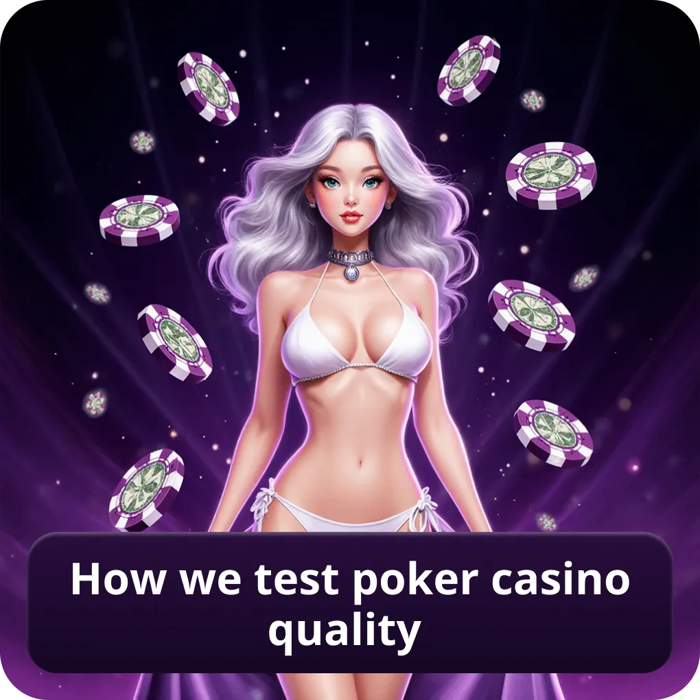 How we test poker casino quality
