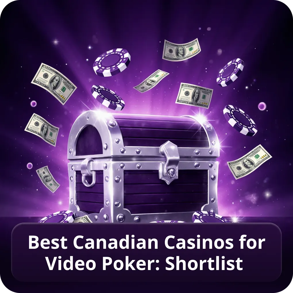 Best Canadian casinos for video poker: shortlist