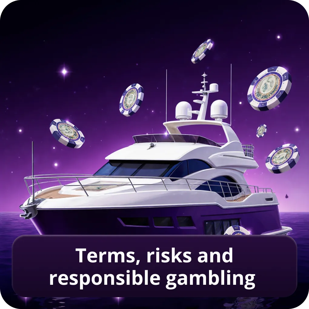 Terms, Risks and Responsible Gambling important player considerations Terms, Risks and Responsible Gambling