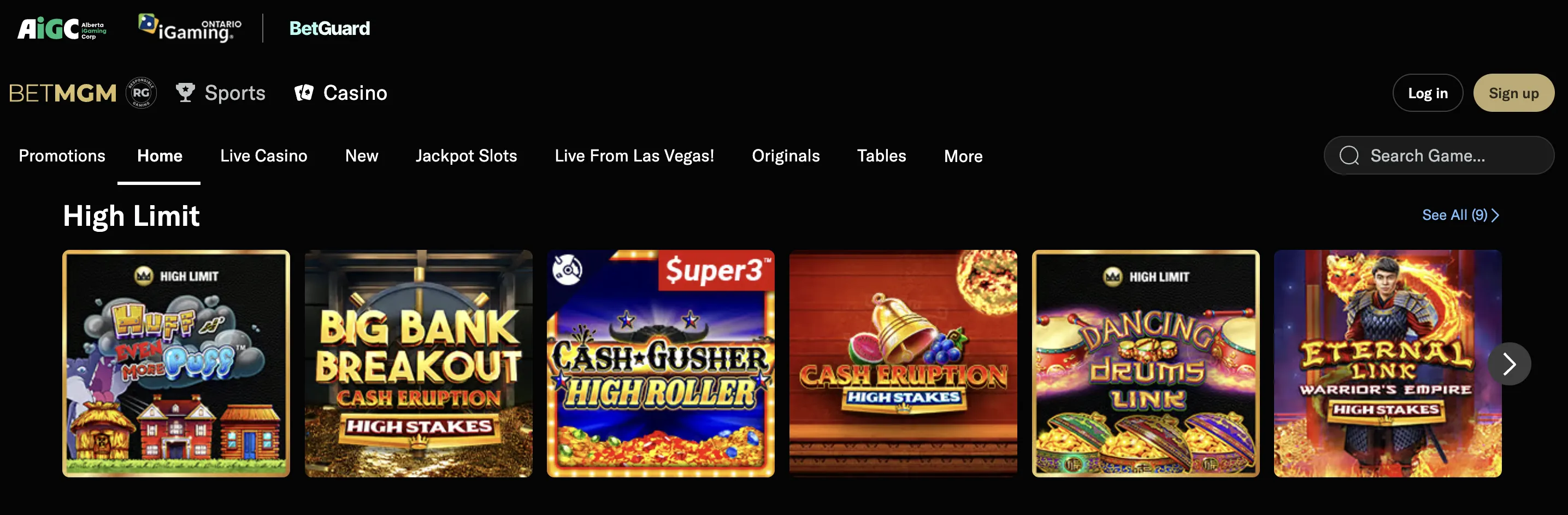 Safety, licence checks high roller casinos canada