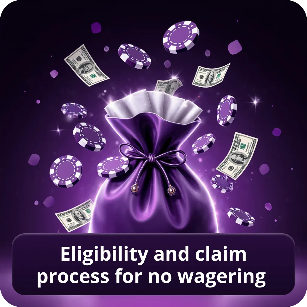 No wagering casinos in Canada eligibility and claim process explained Eligibility and claim process for no wagering
