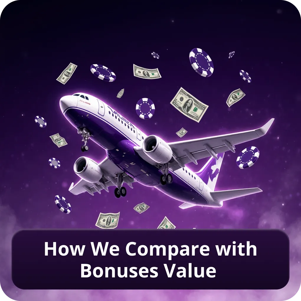 How we compare with bonuses value