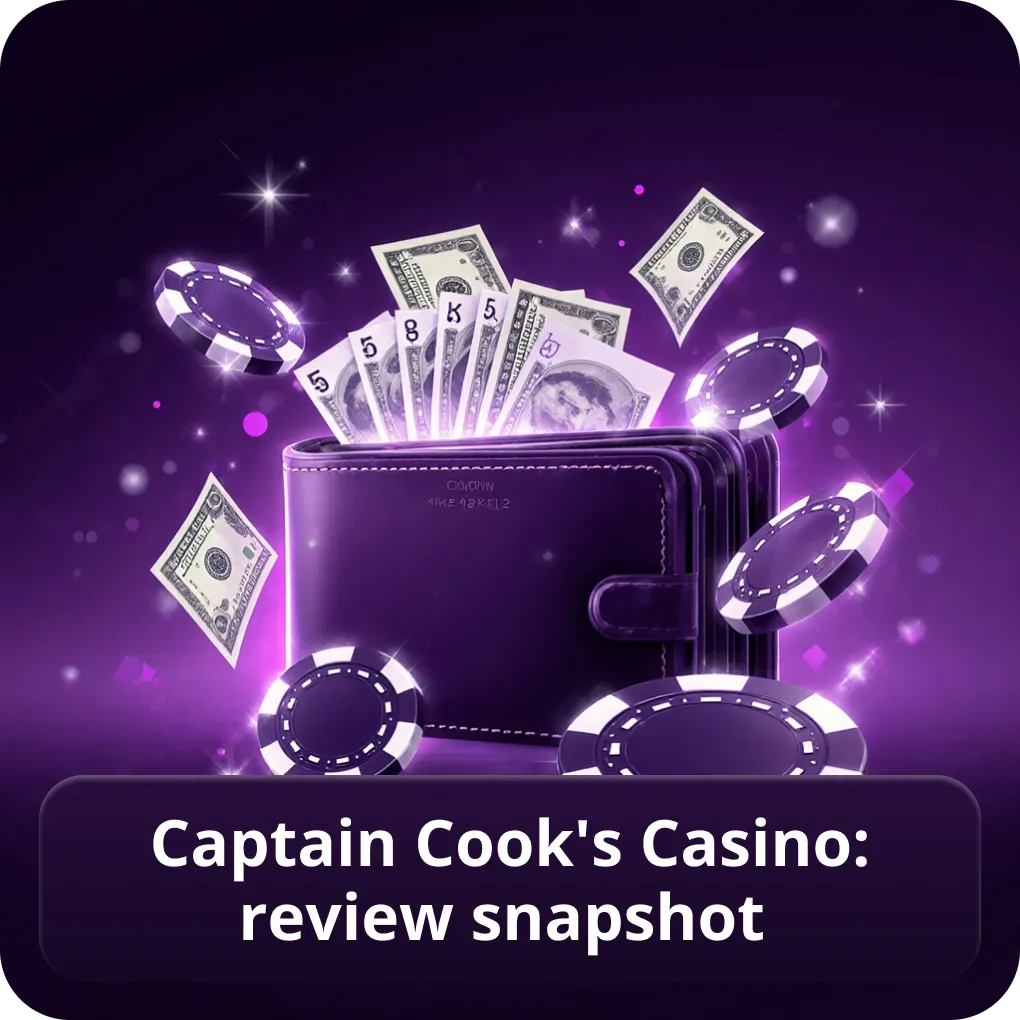 Captain Cook's Casino: review snapshot