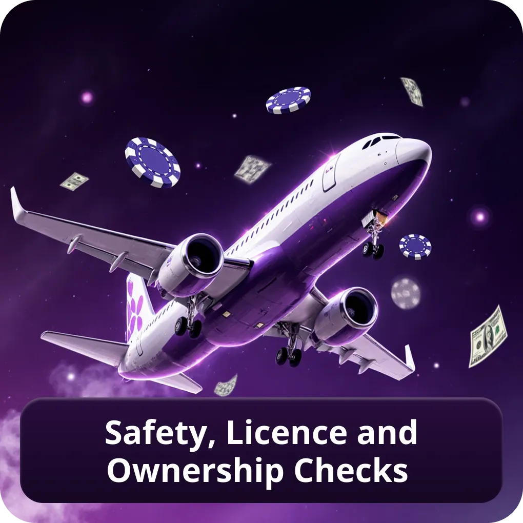 Safety, licence and ownership checks