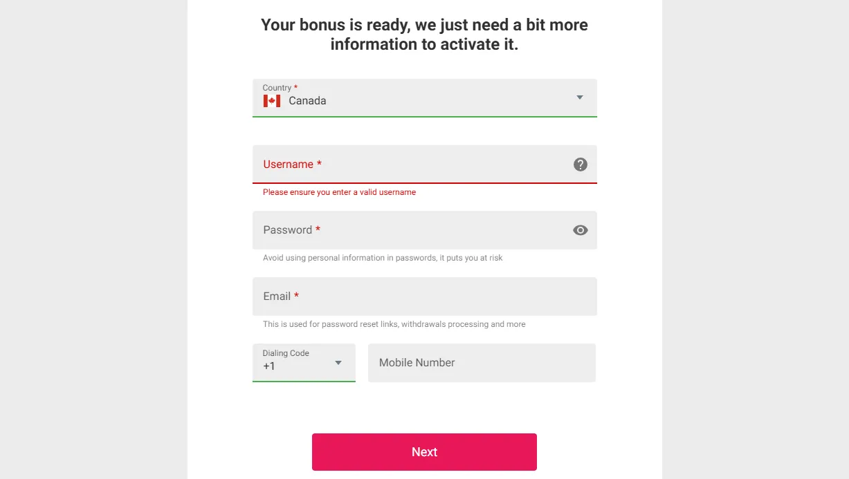 Spin registration and KYC