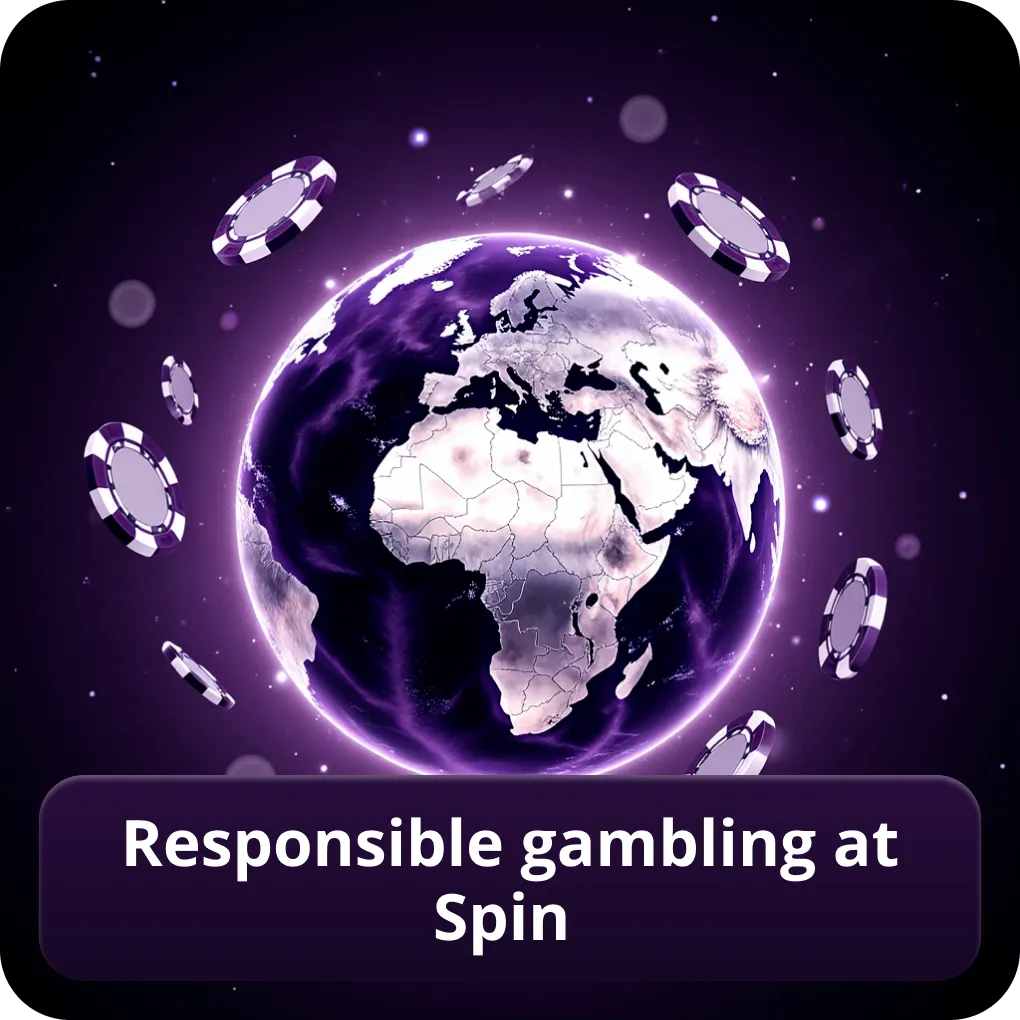 Responsible gambling at Spin