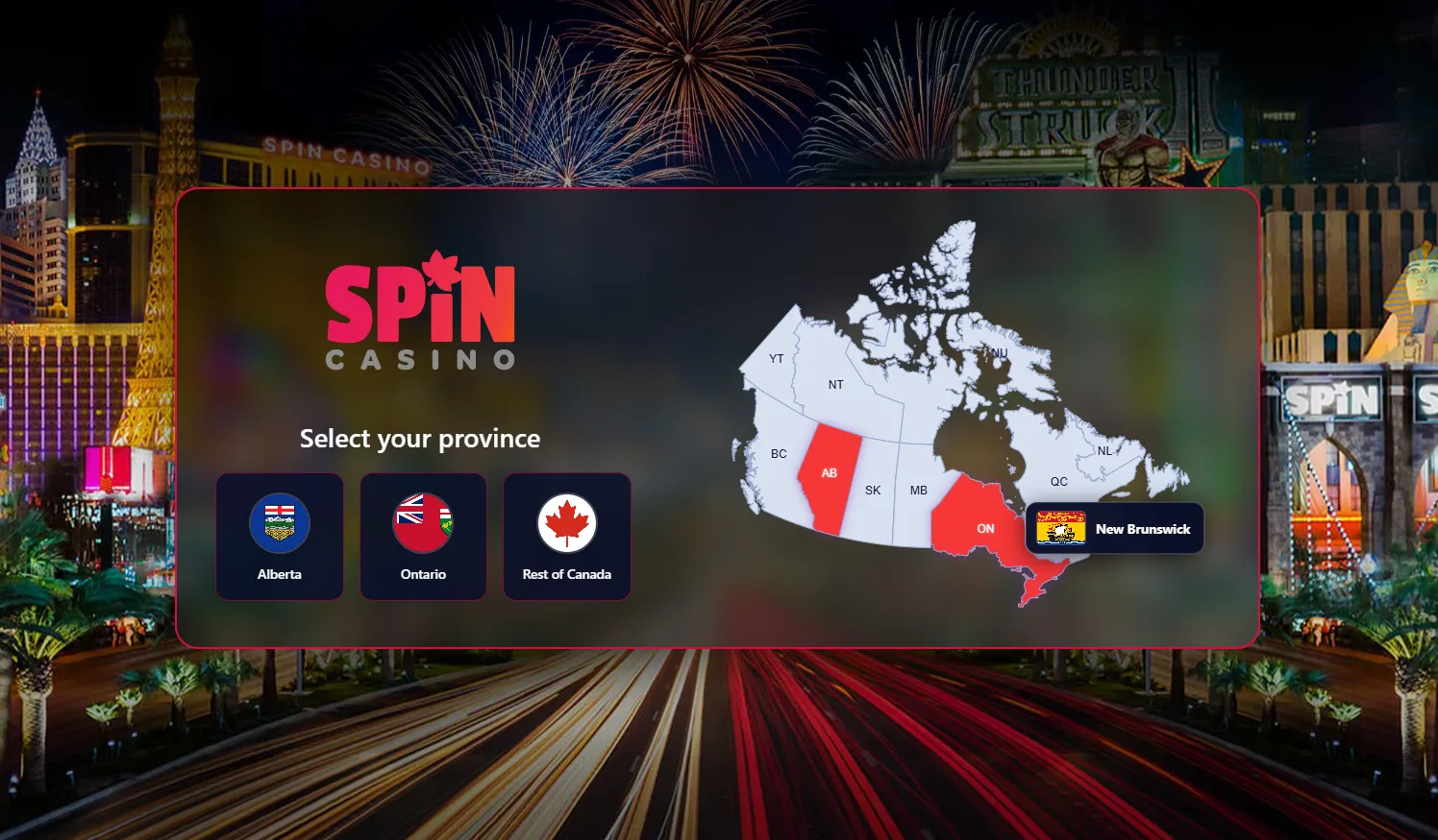 Responsible gambling at Spin