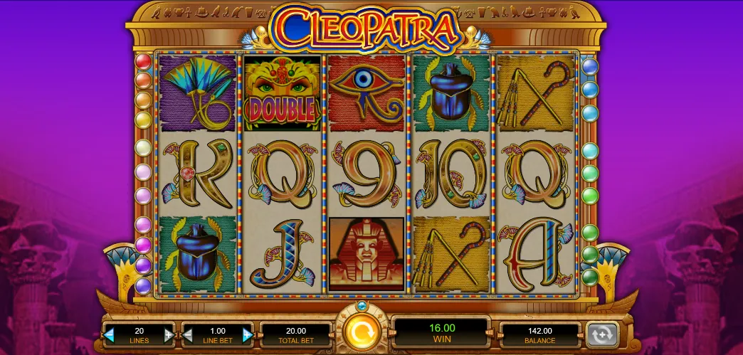 Cleopatra bonus features and special mechanics