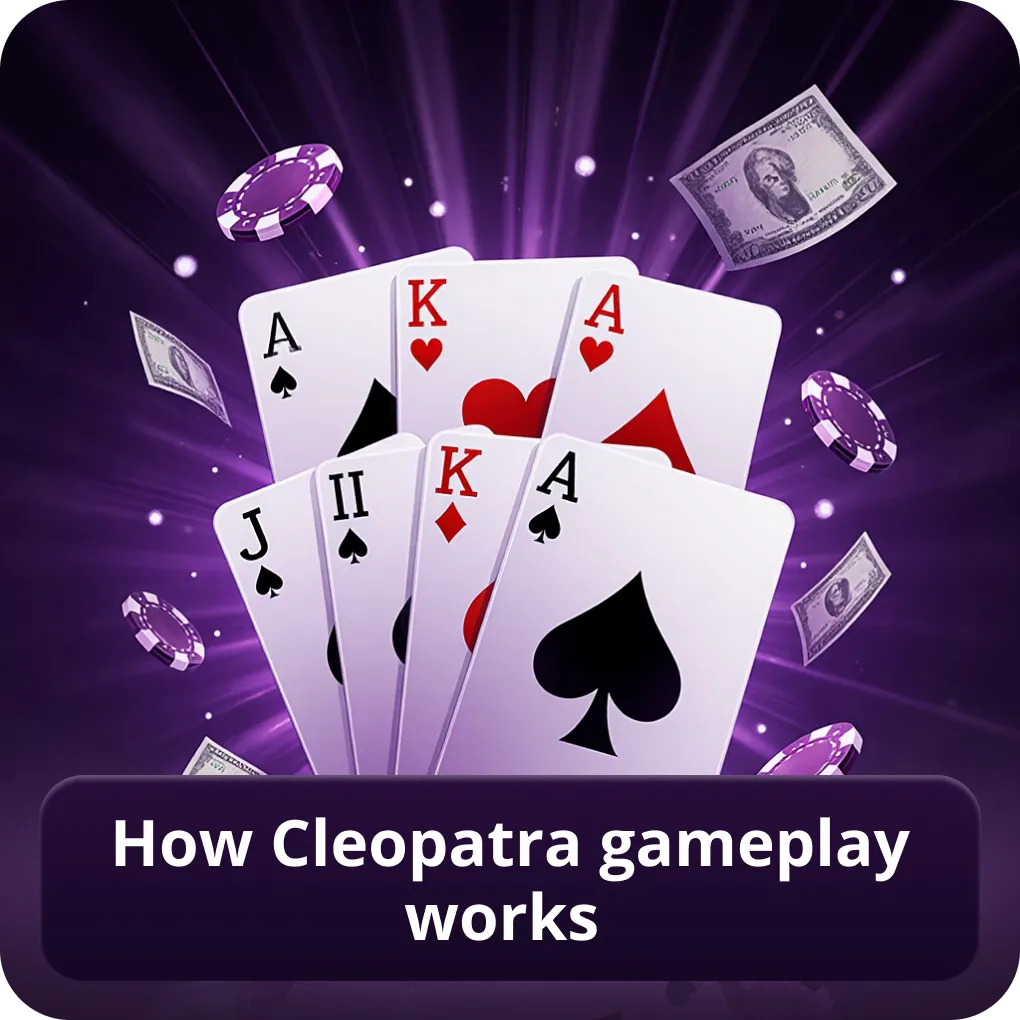 How Cleopatra gameplay works