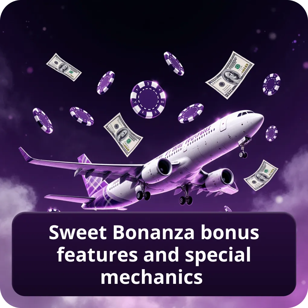 Sweet Bonanza bonus features and special mechanics