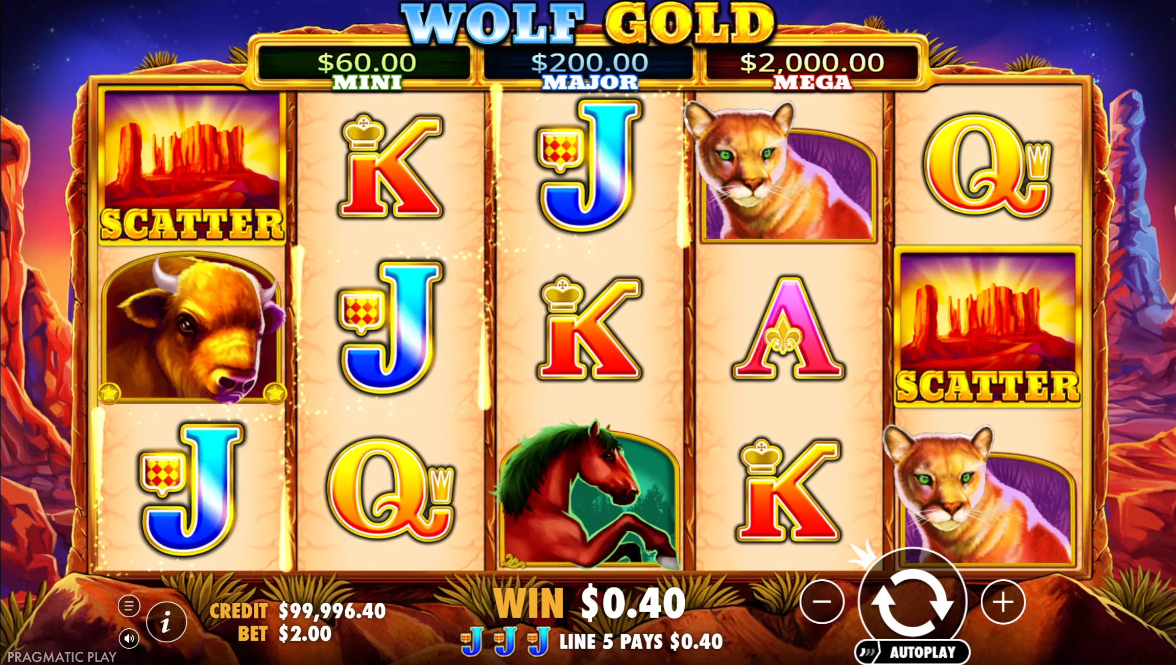 How Wolf Gold gameplay works – wolf gold slot review