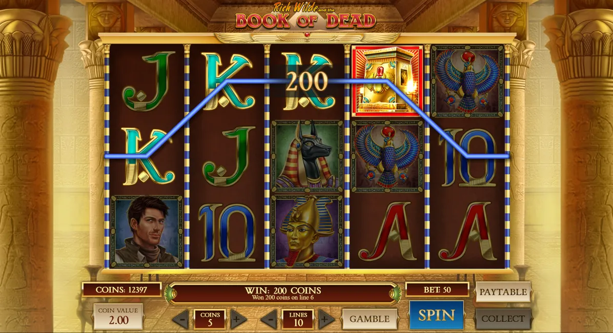 Book of Dead slot Canada bonus features and special mechanics explained Book of Dead bonus features and special mechanics