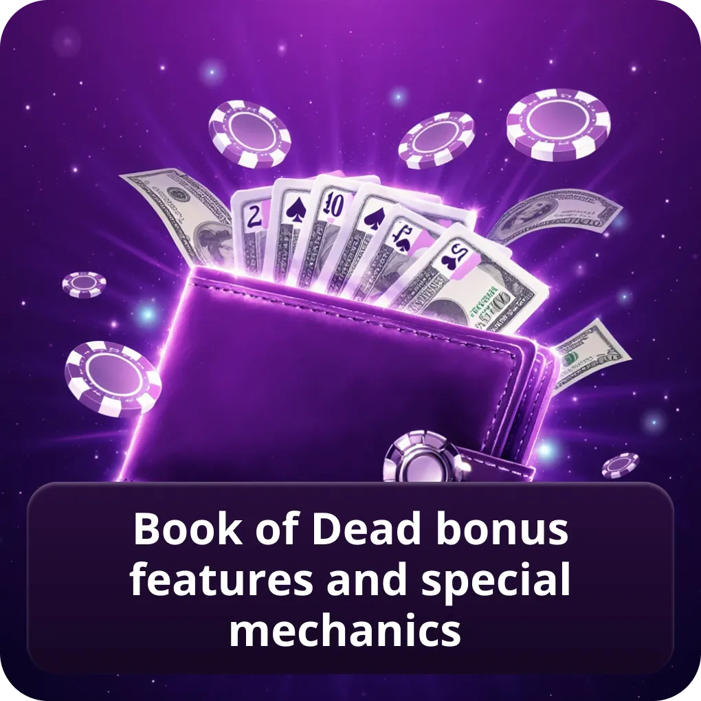 Book of Dead slot Canada bonus features and special mechanics Book of Dead bonus features and special mechanics