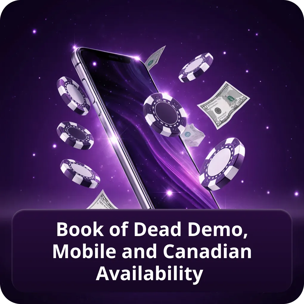 Book of Dead slot Canada demo, mobile and provincial availability Book of Dead Demo, Mobile and Canadian Availability