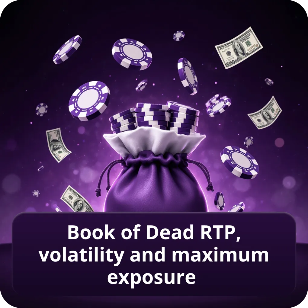 Book of Dead slot Canada RTP, volatility and maximum win explained Book of Dead RTP, volatility and maximum exposure