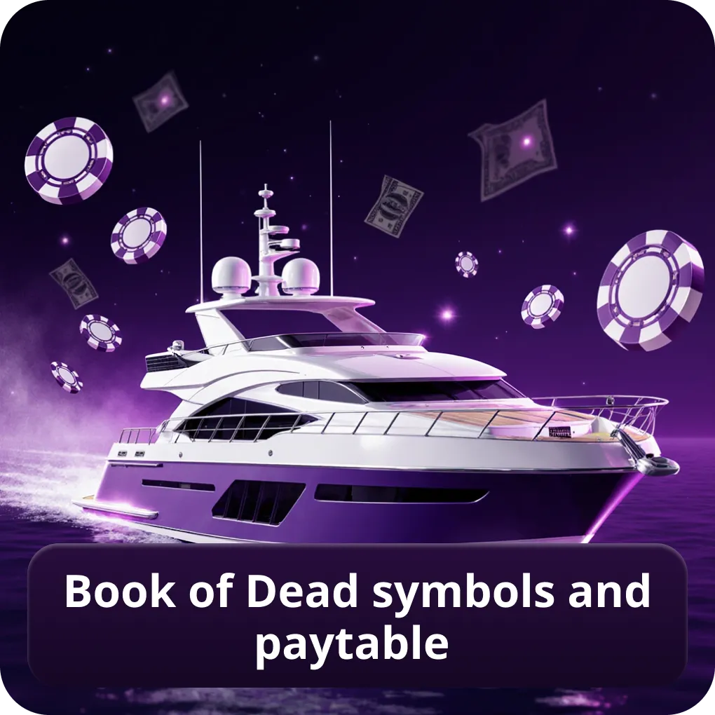 Book of Dead slot Canada symbols and paytable breakdown Book of Dead symbols and paytable