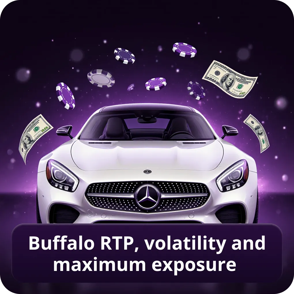 Buffalo RTP, volatility and maximum exposure