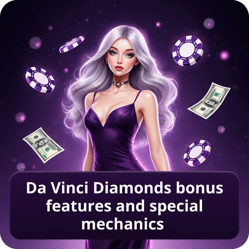 Da Vinci Diamonds slot Canada bonus features and special mechanics Da Vinci Diamonds bonus features and special mechanics