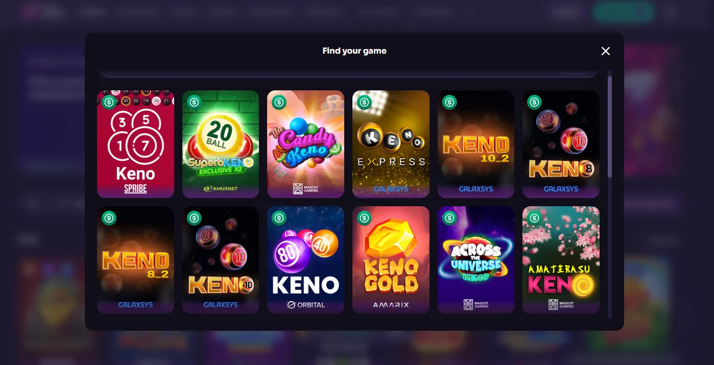 Playing keno in Canada online in Canada and how to play keno explained for players Playing keno in Canada online in Canada and how to play keno