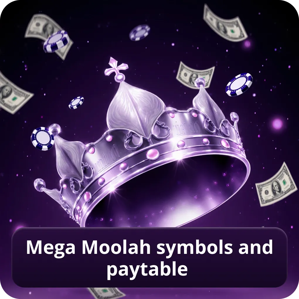 Mega Moolah slot Canada symbols and paytable breakdown Mega Moolah symbols and paytable