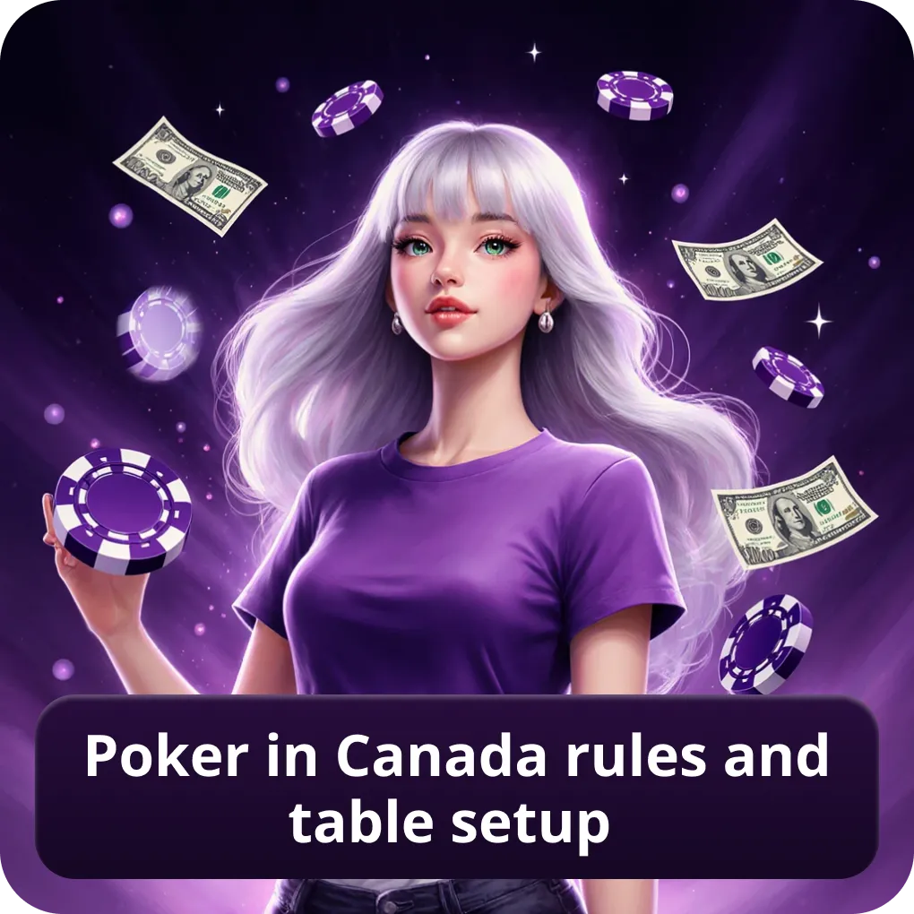 Poker in Canada rules and table setup guide Poker in Canada rules and table setup