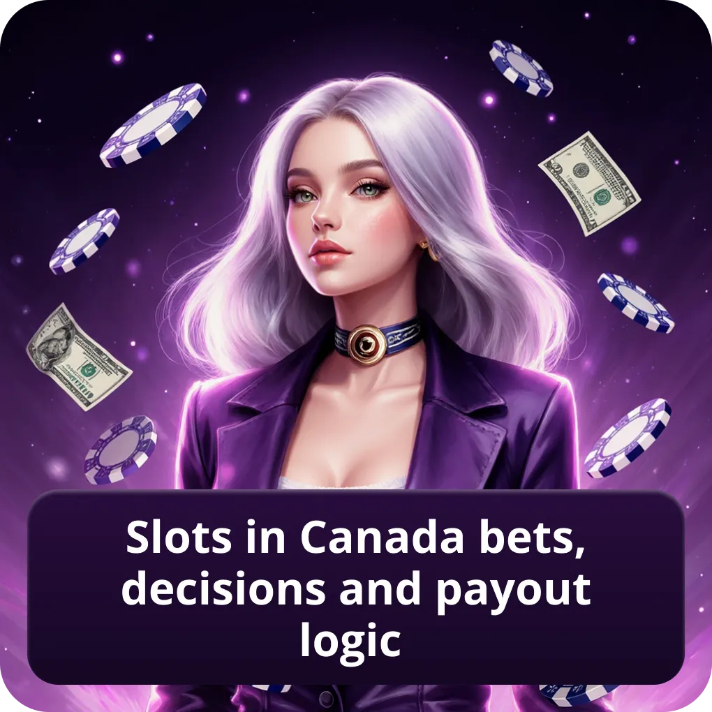 Slots in Canada Bets, Decisions and Payout Logic
