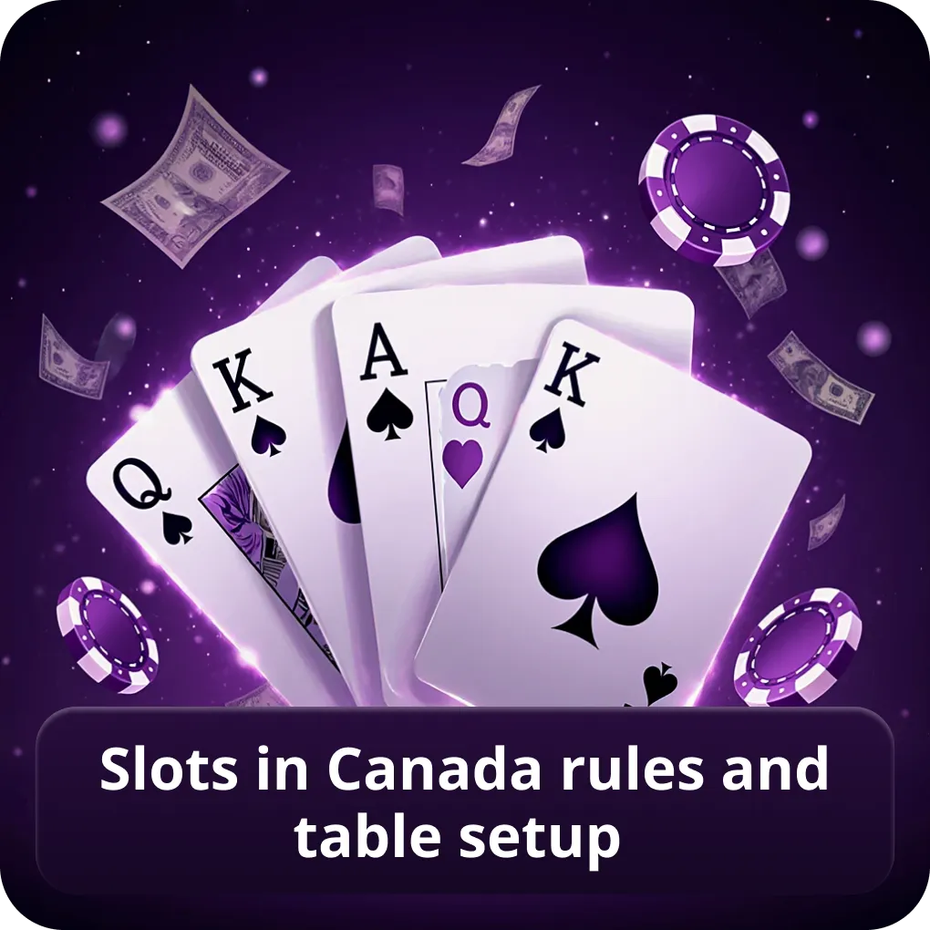 Slots in Canada Rules and Table Setup