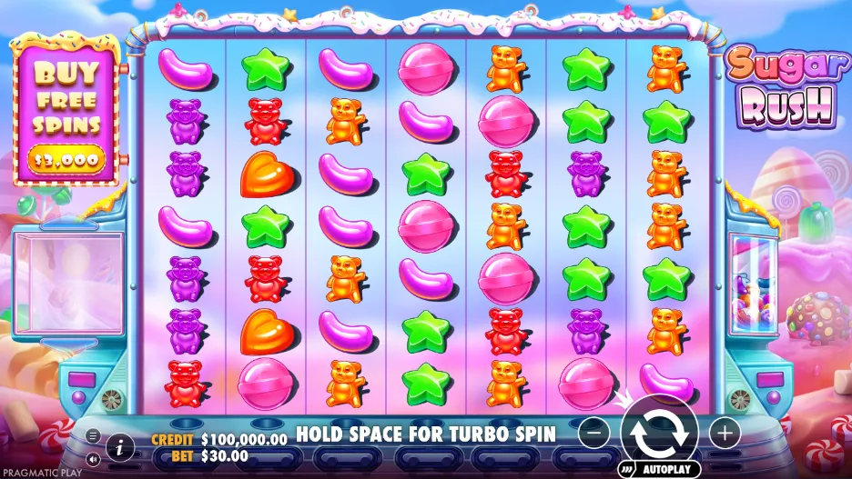 Sugar Rush provider, release and version