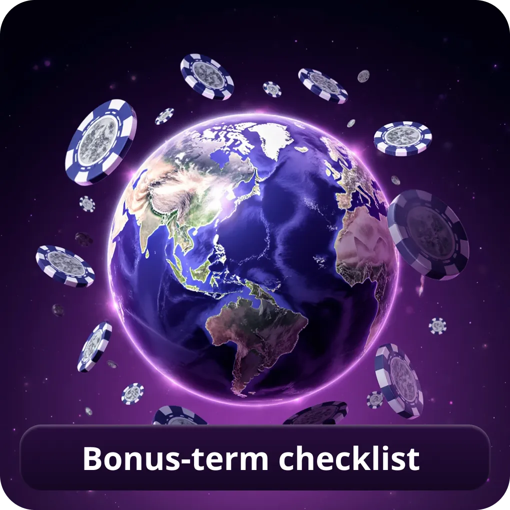 Bonus-term checklist