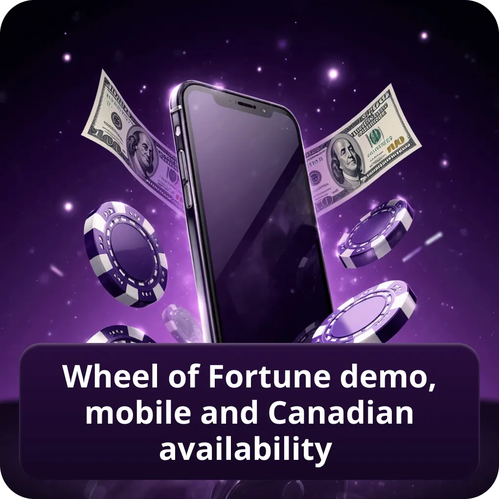 Wheel of Fortune slot Canada demo, mobile and provincial availability Wheel of Fortune demo, mobile and Canadian availability