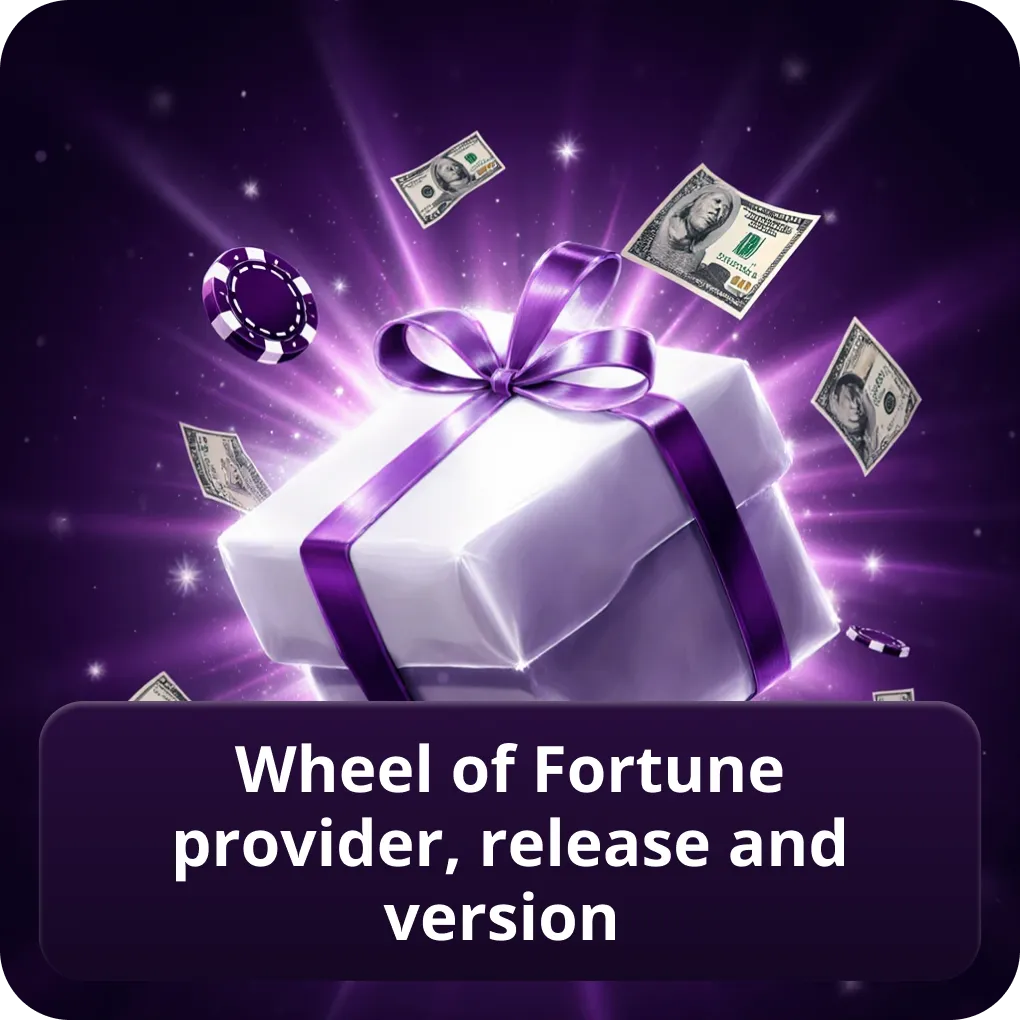 Wheel of Fortune slot Canada provider, release and version overview Wheel of Fortune provider, release and version