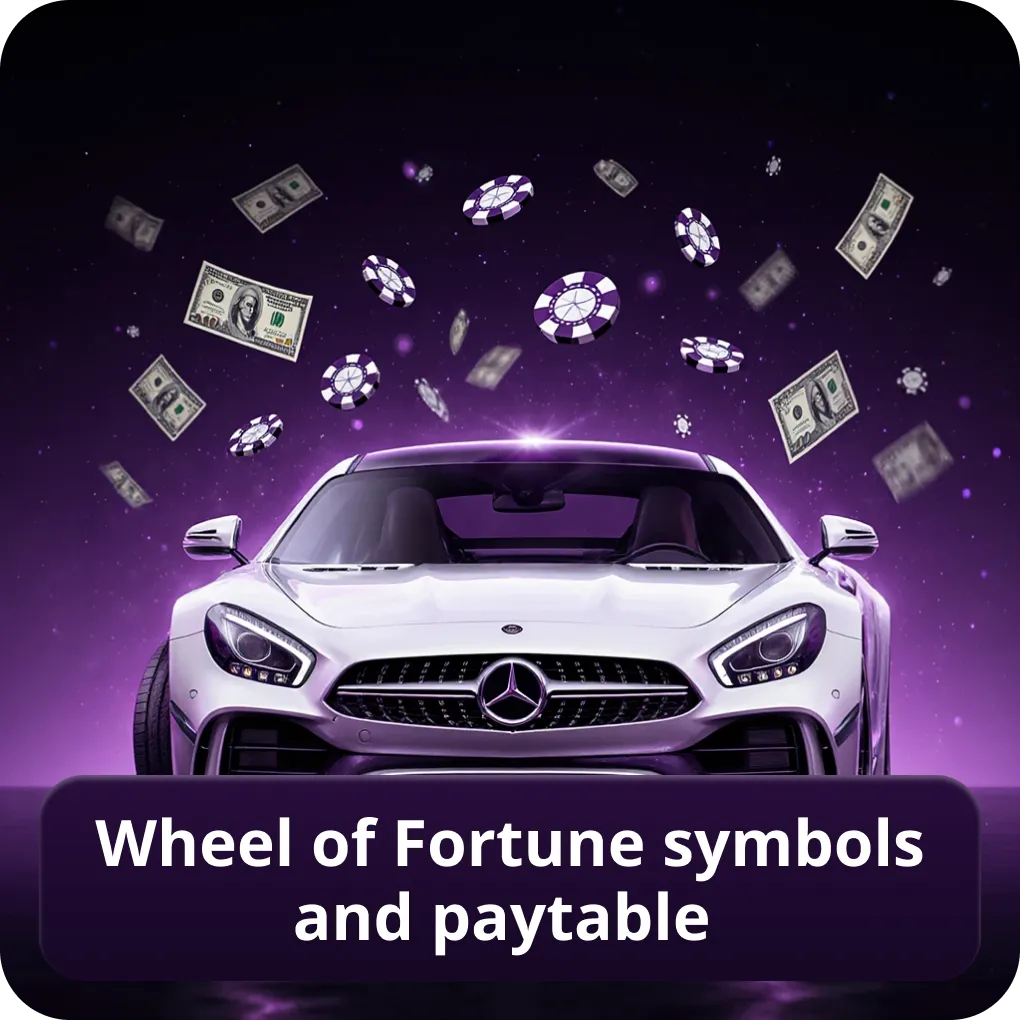 Wheel of Fortune slot Canada symbols and paytable breakdown Wheel of Fortune symbols and paytable