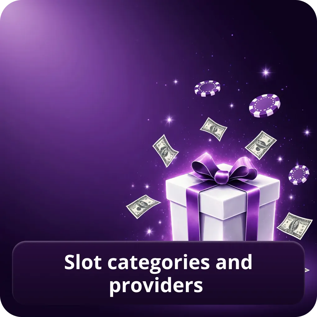 Slot Categories and Providers verified game overview Slot Categories and Providers